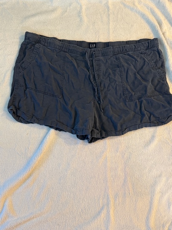 GAP Pants - GAP Women's Navy Drawstring Casual Athletic Shorts